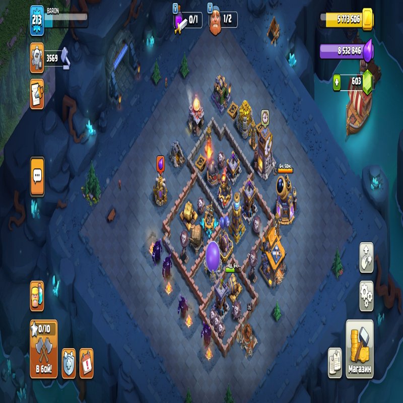 🏰 Clash of Clans акаунт | Ратуша 16 рівень | Рівень 213