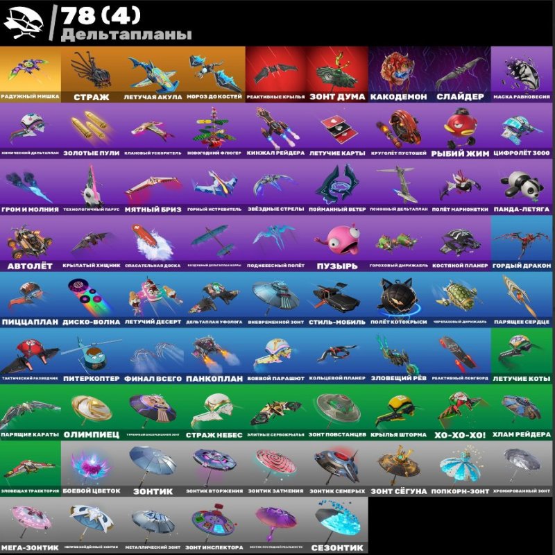 🎨 43 скіна | 🌟 Fortnite акаунт