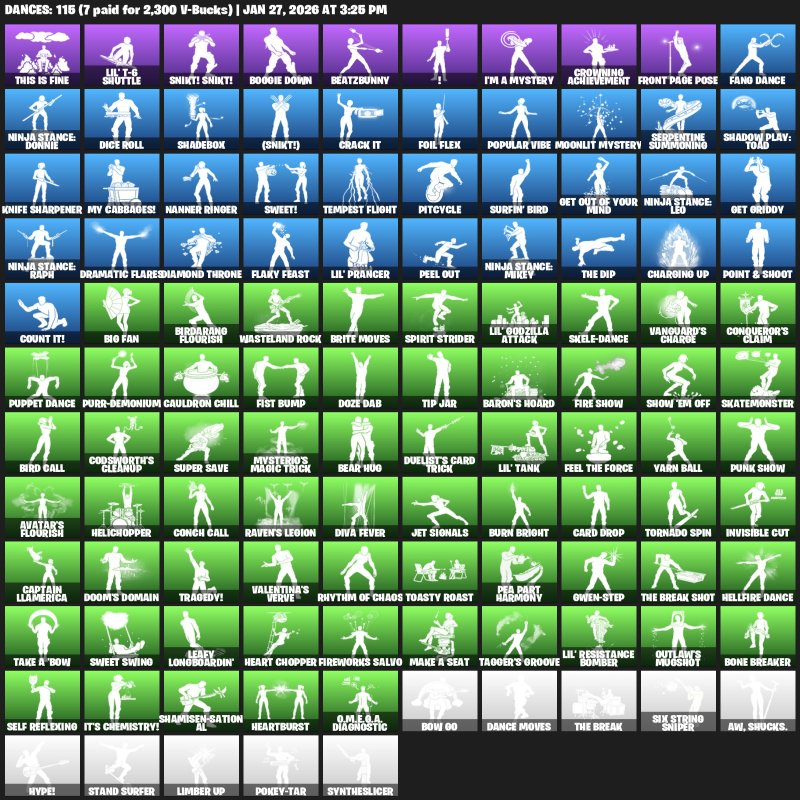 🎨 153 скина | 🌟 Fortnite аккаунт