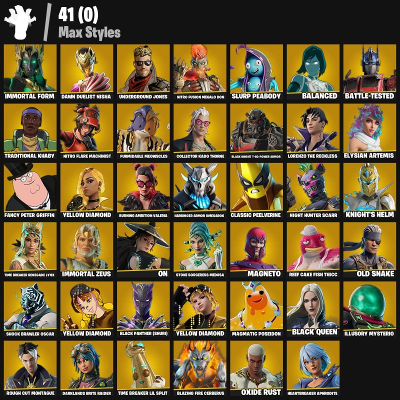 🎨 86 скінів | 🌟 Fortnite акаунт