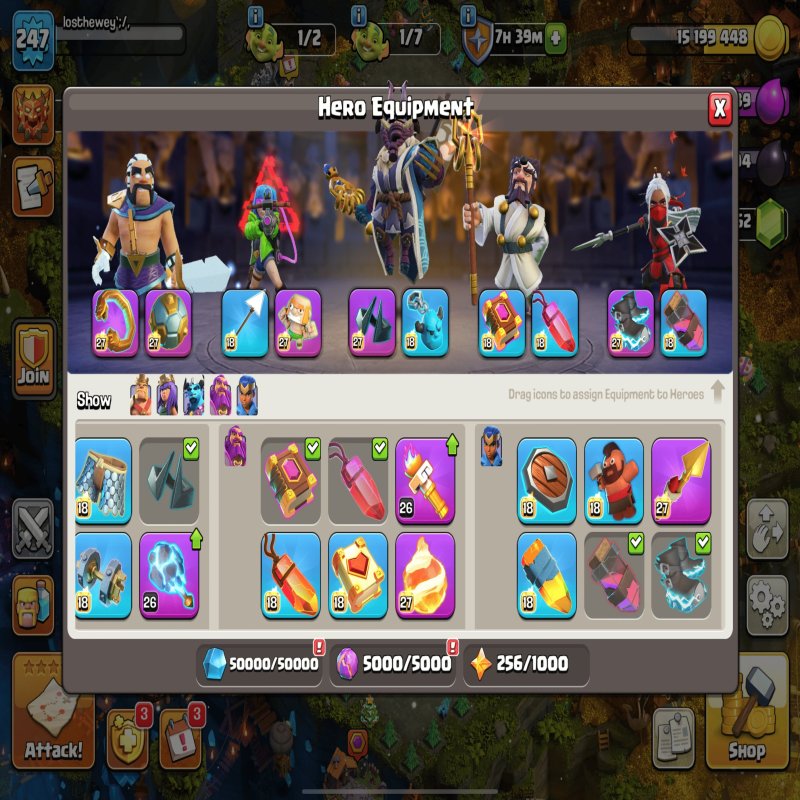 🏰 Clash of Clans акаунт | Ратуша 18 рівня | Рівень 26