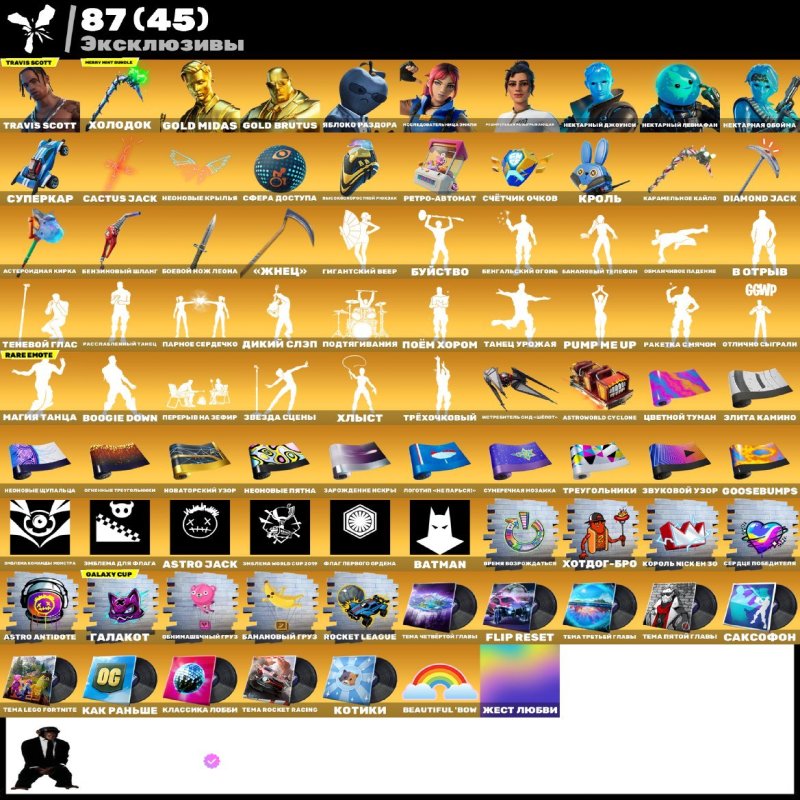🎨 247 скінів | 🌟 Fortnite акаунт
