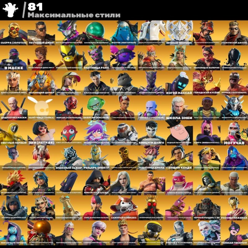 🎨 284 skins | 🌟 Fortnite account