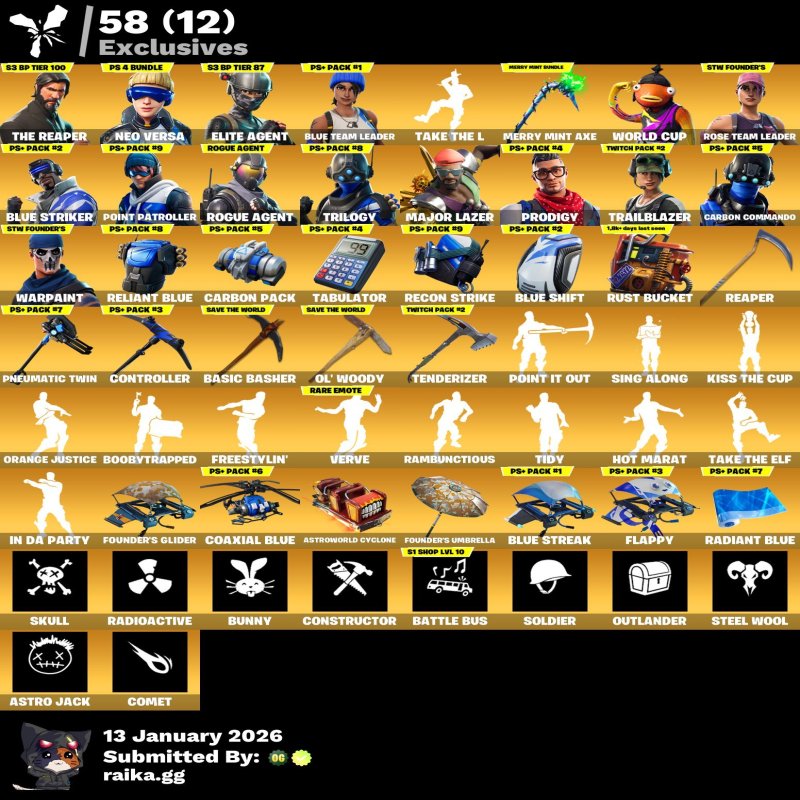 🎨 164 скінів | 🌟 Fortnite акаунт