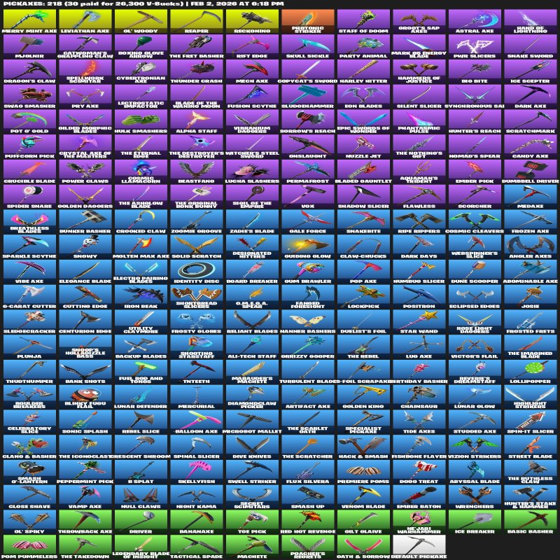 🎨 297 skins | 🌟 Fortnite account