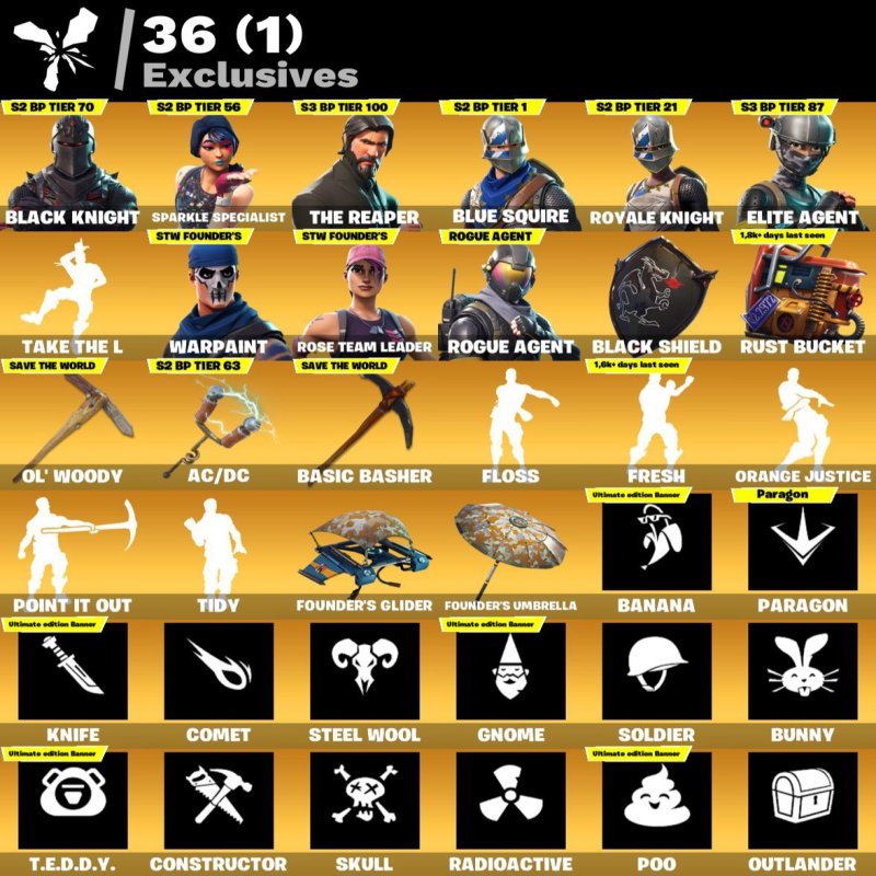 🎨 89 скинов | 🌟 Fortnite аккаунт