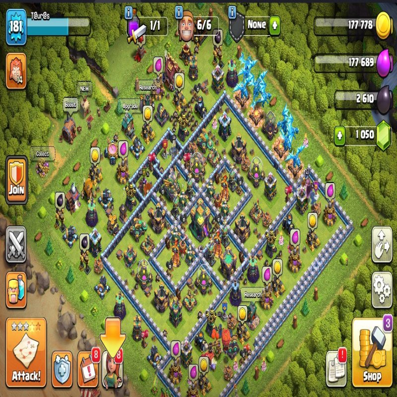 🏰 Clash of Clans акаунт | Ратуша 14 | Рівень 169