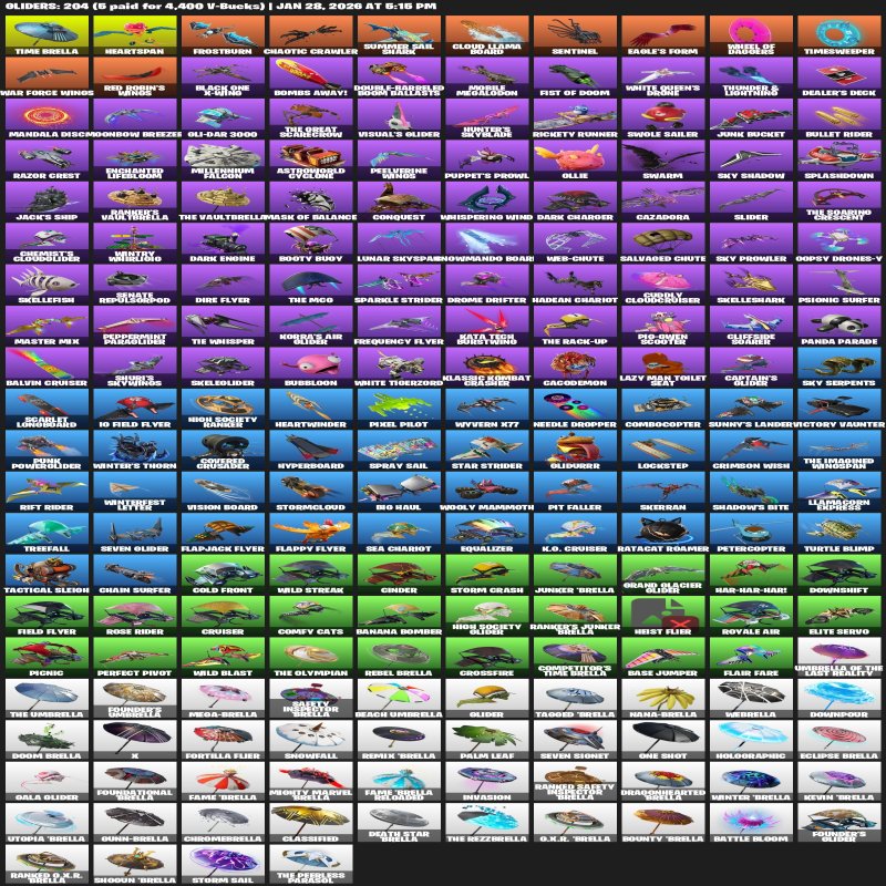 🎨 216 скінів | 🌟 Fortnite акаунт