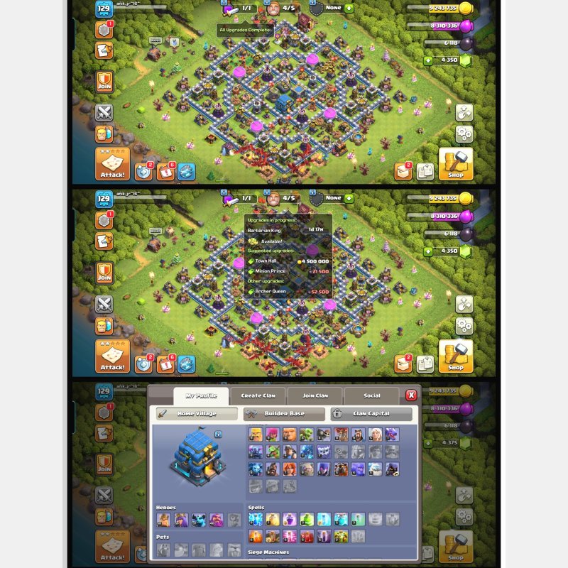 🏰 Clash of Clans акаунт | Ратуша 12 рівня | Рівень 12