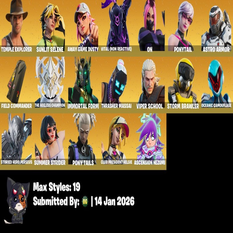 🎨 61 скін | 🌟 Fortnite акаунт