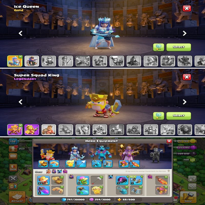 🏰 Clash of Clans акаунт | Ратуша 12 рівень | Рівень 65