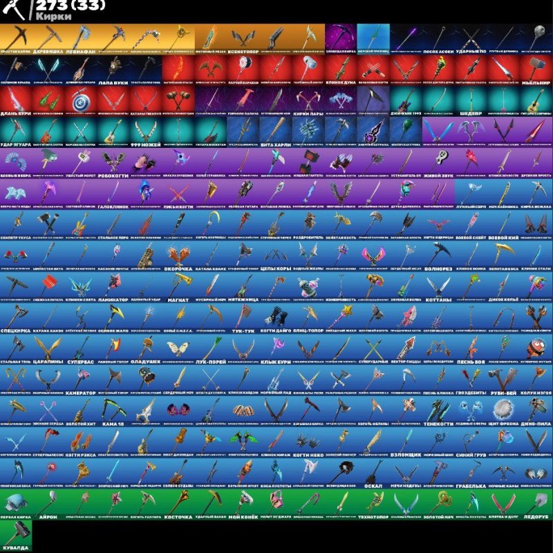 🎨 273 skins | 🌟 Fortnite account