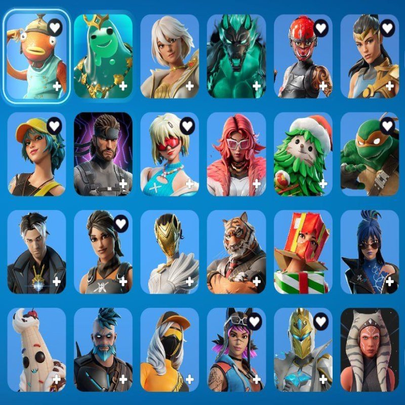 🎨 215 skins | 🌟 Fortnite account