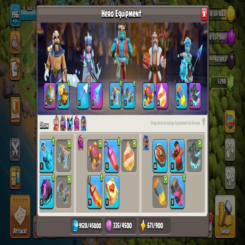 🏰 Clash of Clans акаунт | Ратуша 16 ратуша | Рівень 0