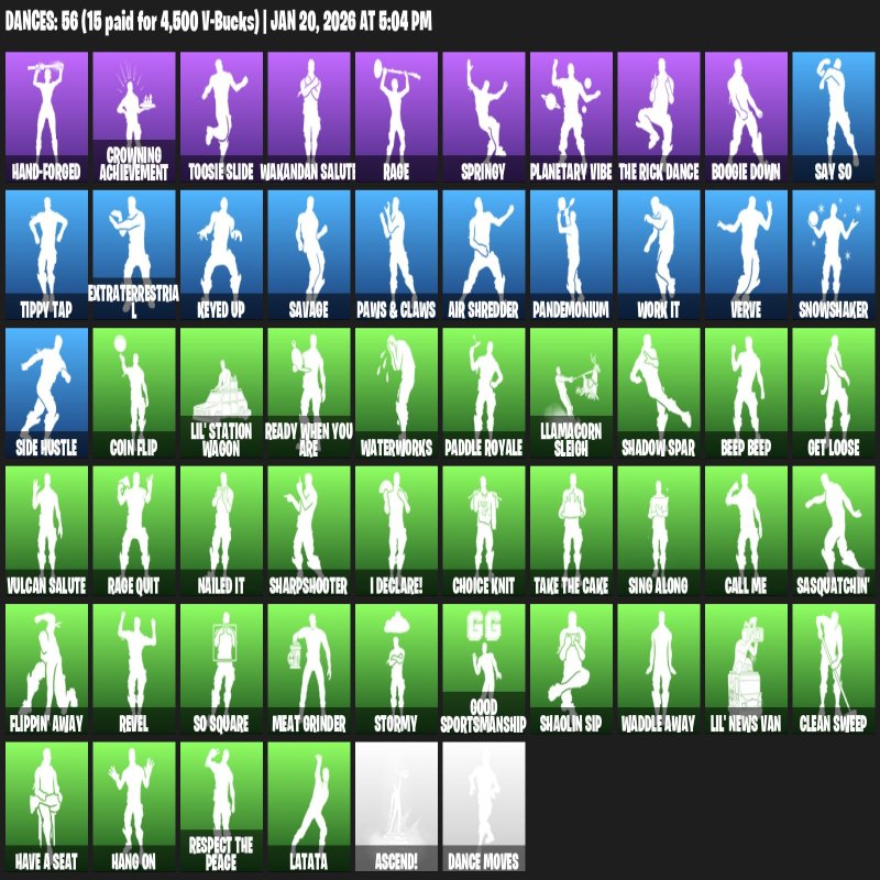 🎨 56 skins | 🌟 Fortnite account