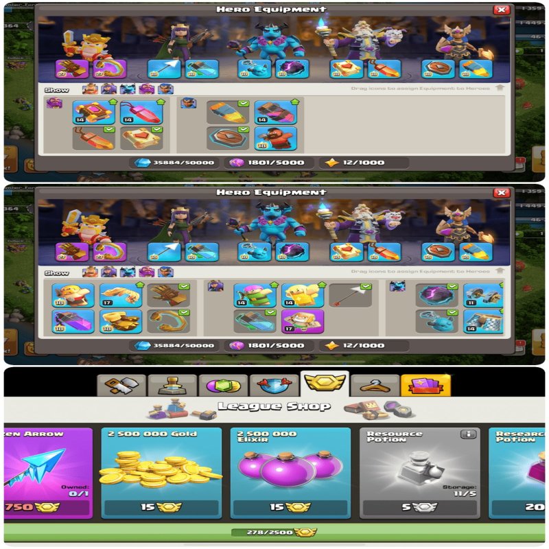 🏰 Clash of Clans акаунт | Ратуша 17 рівня | Рівень 95+