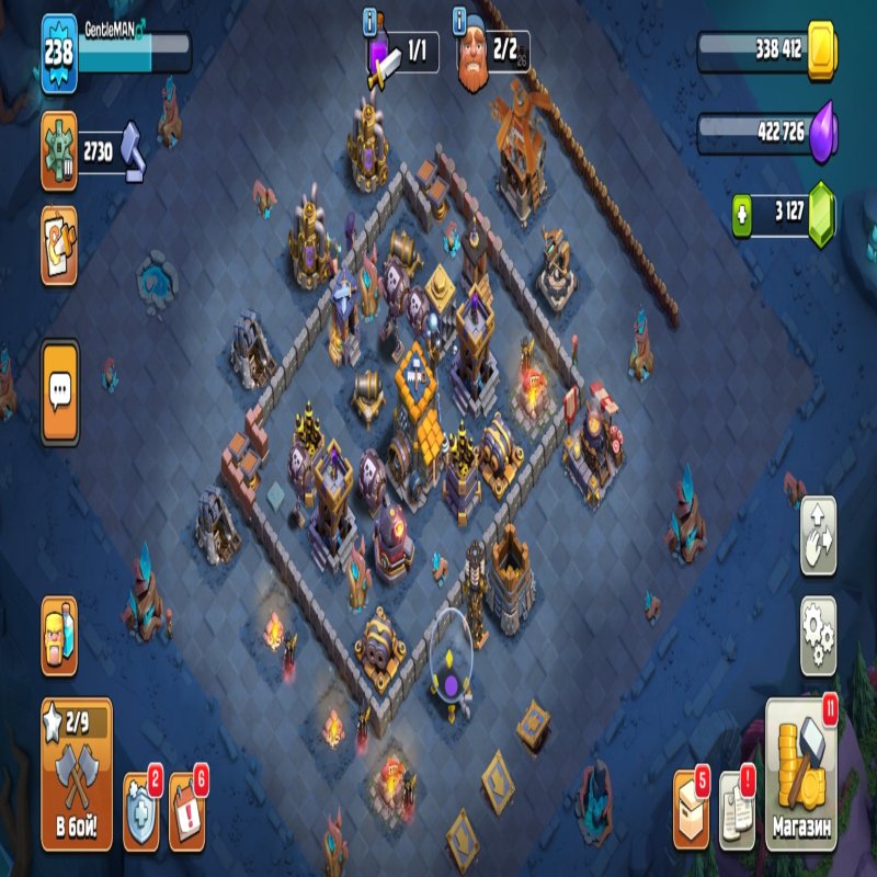 🏰 Clash of Clans акаунт | 17 ратуша | Рівень 100