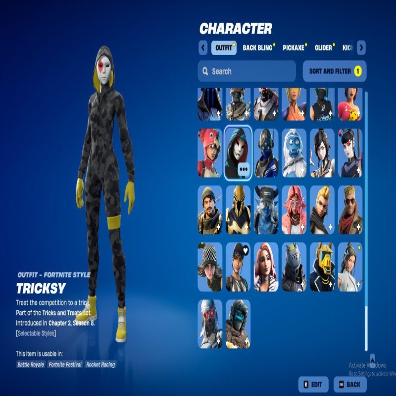 🎨 189 скінів | 🌟 Fortnite акаунт