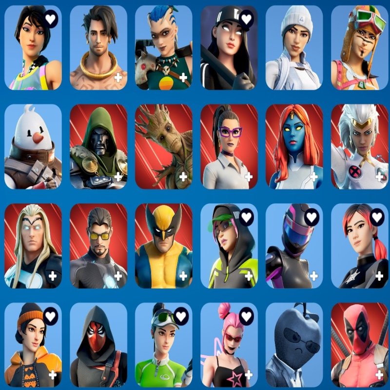 🎨 276 skins | 🌟 Fortnite account