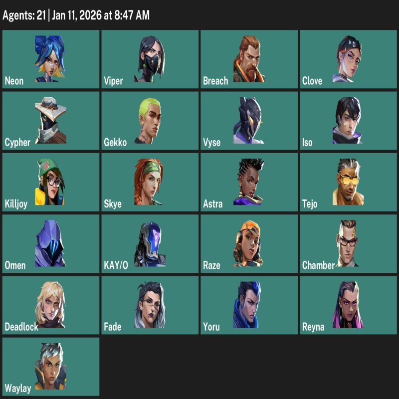 🎯 Valorant акаунт | Срібло 1 | EU | 23 агенти