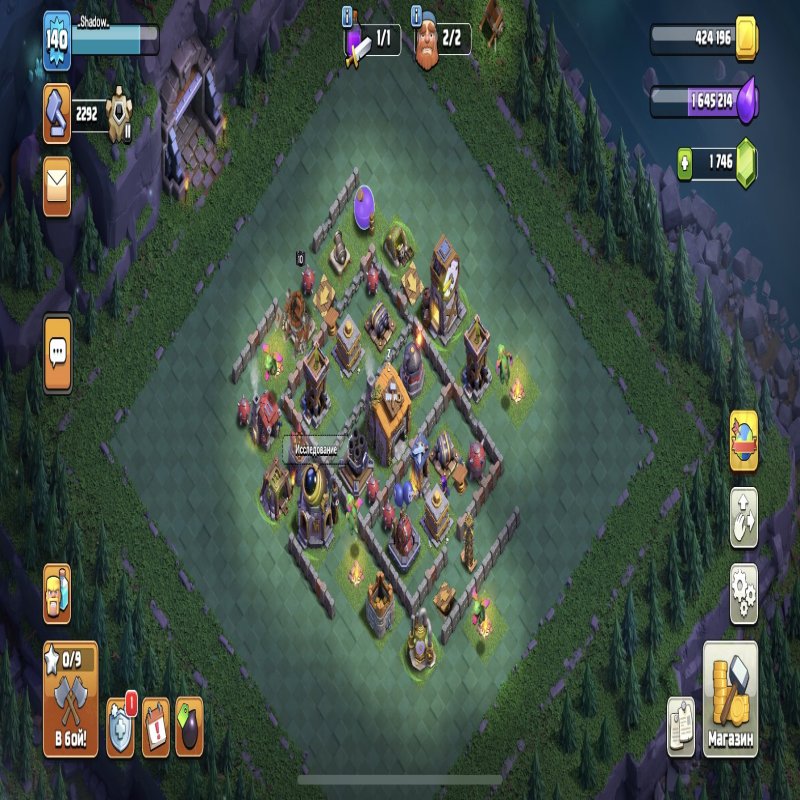 🏰 Clash of Clans акаунт | 14 ратуша | рівень 40 героїв