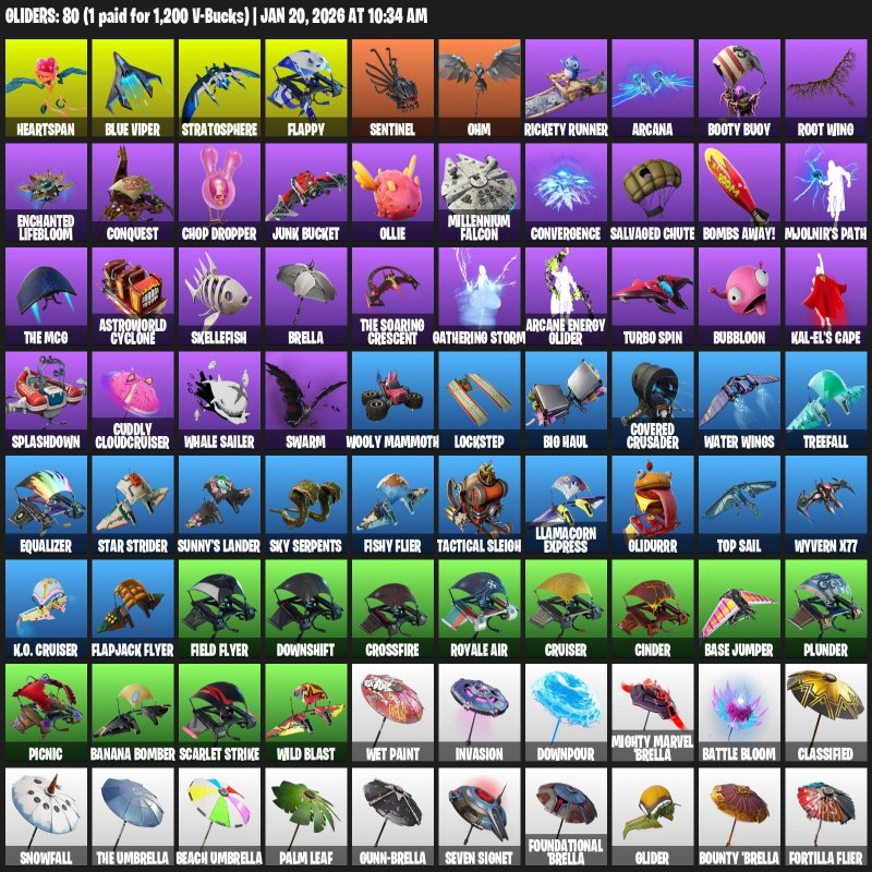 🎨 100 skins | 🌟 Fortnite account