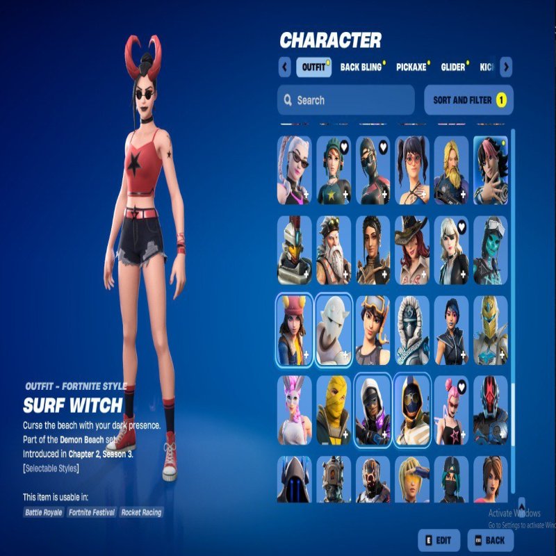 🎨 189 скінів | 🌟 Fortnite акаунт