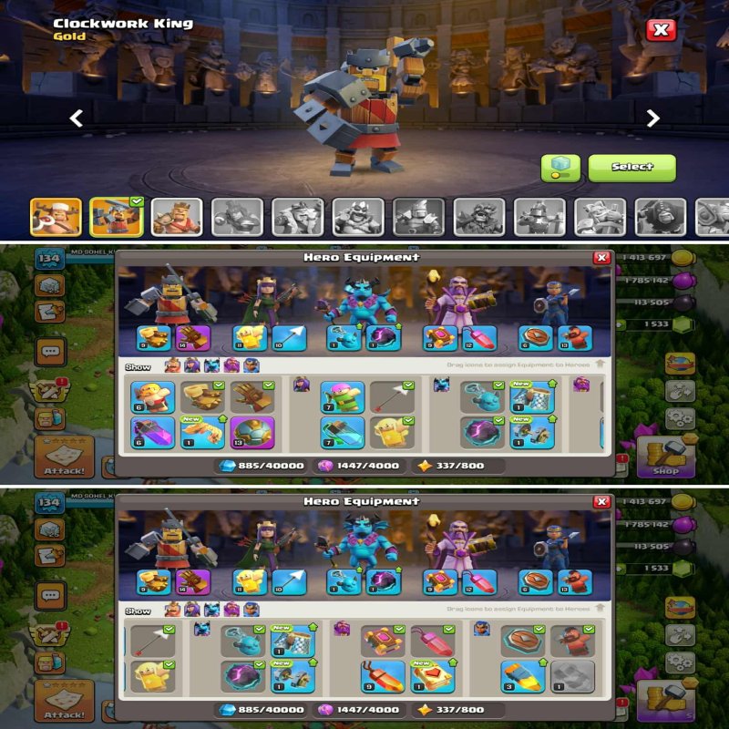 🏰 Clash of Clans акаунт | Ратуша 17 рівень | Рівень 100