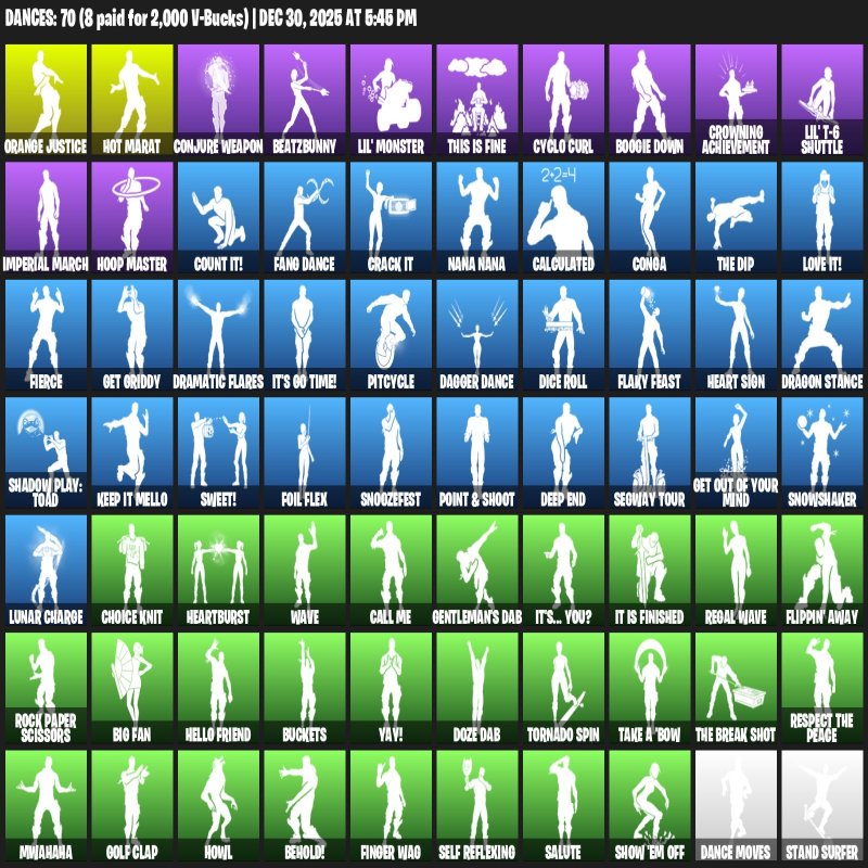 🎨 70 скінів | 🌟 Fortnite акаунт