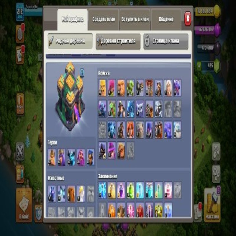 🏰 Clash of Clans акаунт | 14 ратуша | Рівень 20