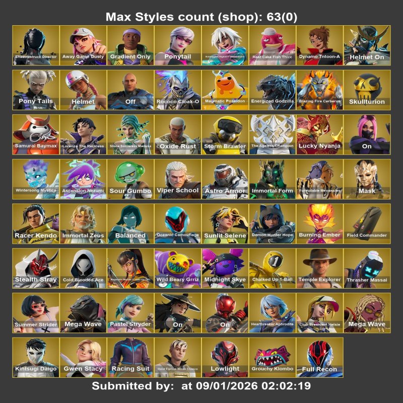 🎨 127 скінів | 🌟 Fortnite акаунт