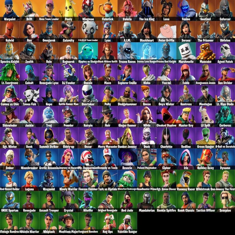 🎨 127 скінів | 🌟 Fortnite акаунт