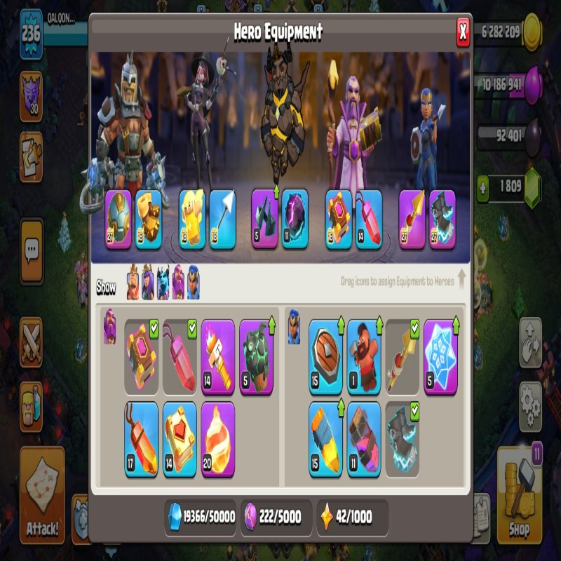 🏰 Clash of Clans акаунт | Ратуша 17 рівня | Рівень 236