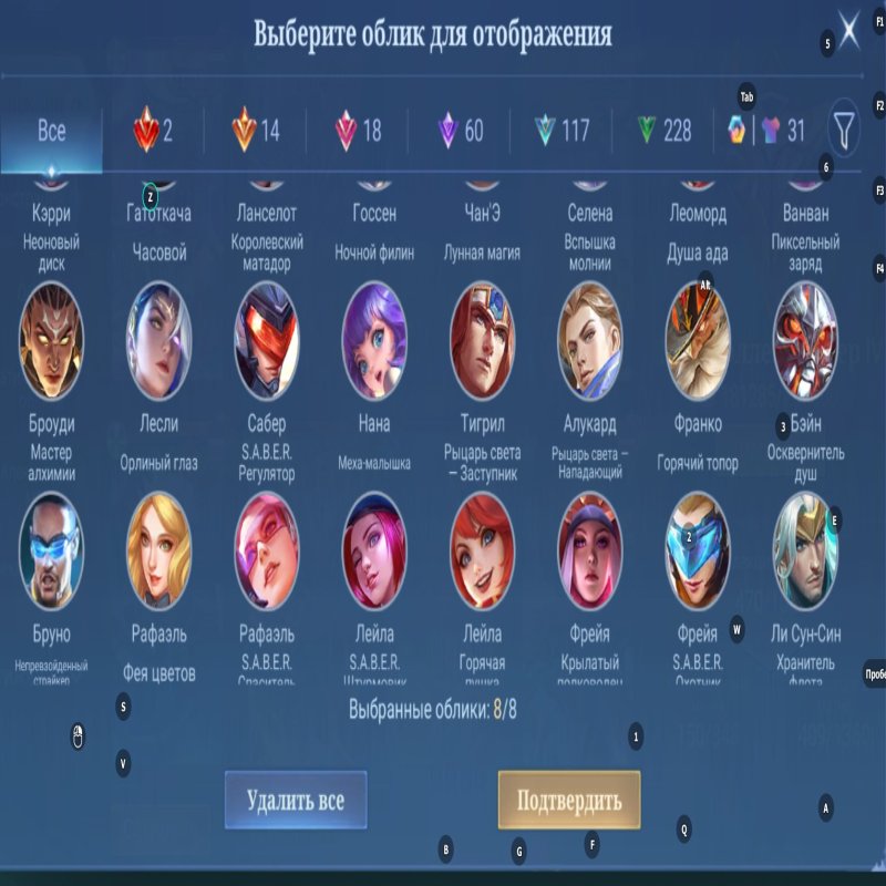 🎮 Mobile Legends акаунт | Епік | 131 героїв | 470 облич