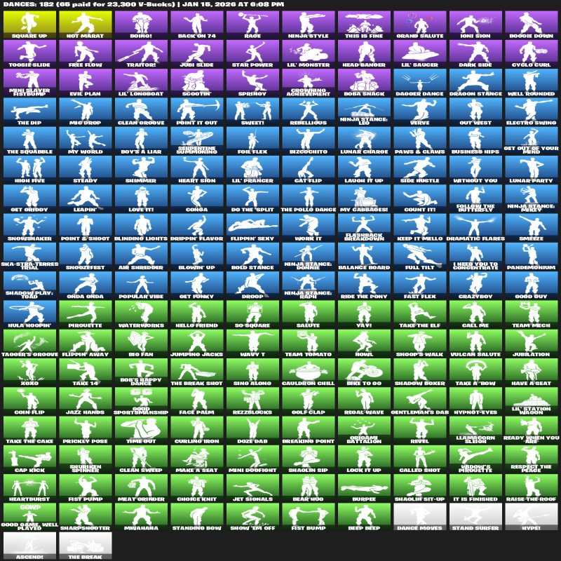 🎨 182 скінів | 🌟 Fortnite акаунт