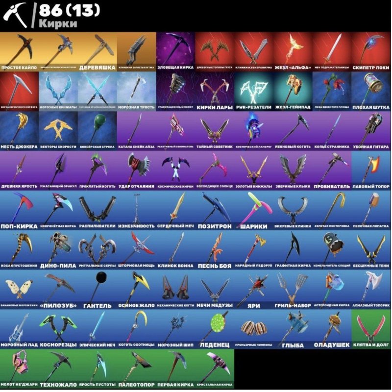 🎨 102 скина | 🌟 Fortnite аккаунт