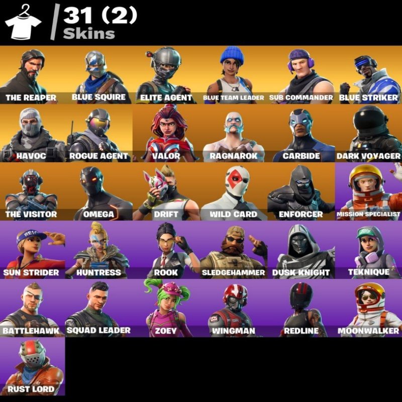 🎨 31 скін | 🌟 Fortnite акаунт