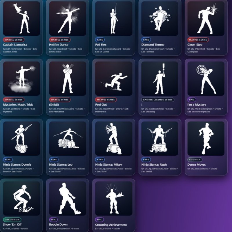 💖 Рівень: 219 | 🎨 19 скінів | V-Бакс: 1100