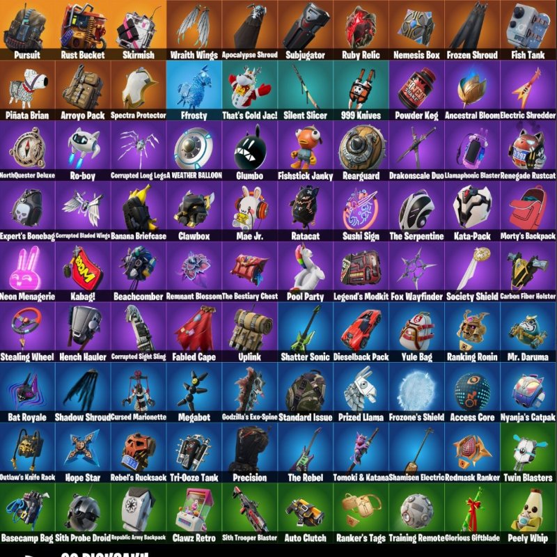 🎨 66 skins | 🌟 Fortnite account