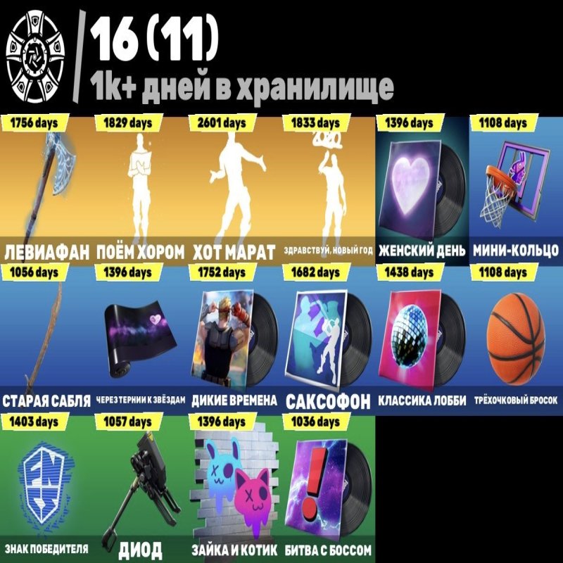 🎨 225 скінів | 🌟 Fortnite акаунт