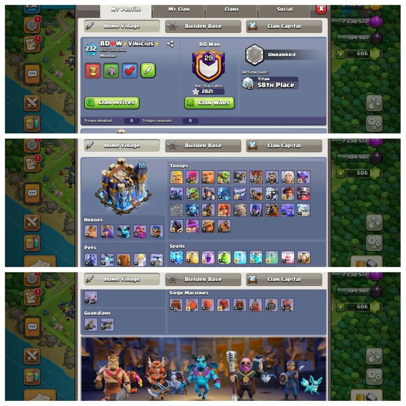 🏰 Clash of Clans акаунт | Ратуша 18 | Рівень не вказано