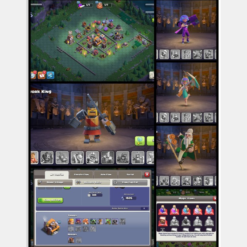 🏰 Clash of Clans акаунт | 11 ратуша | Рівень 100% МАКС