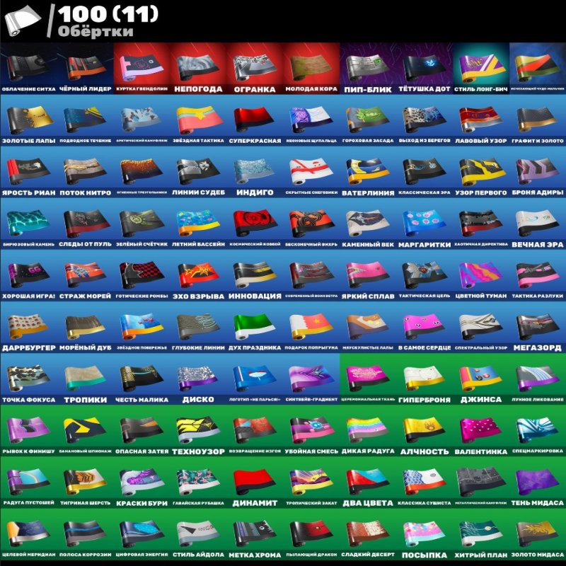 🎨 119 скінів | 🌟 Fortnite акаунт