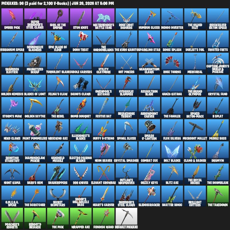 🎨 68 скінів | 🌟 Fortnite акаунт