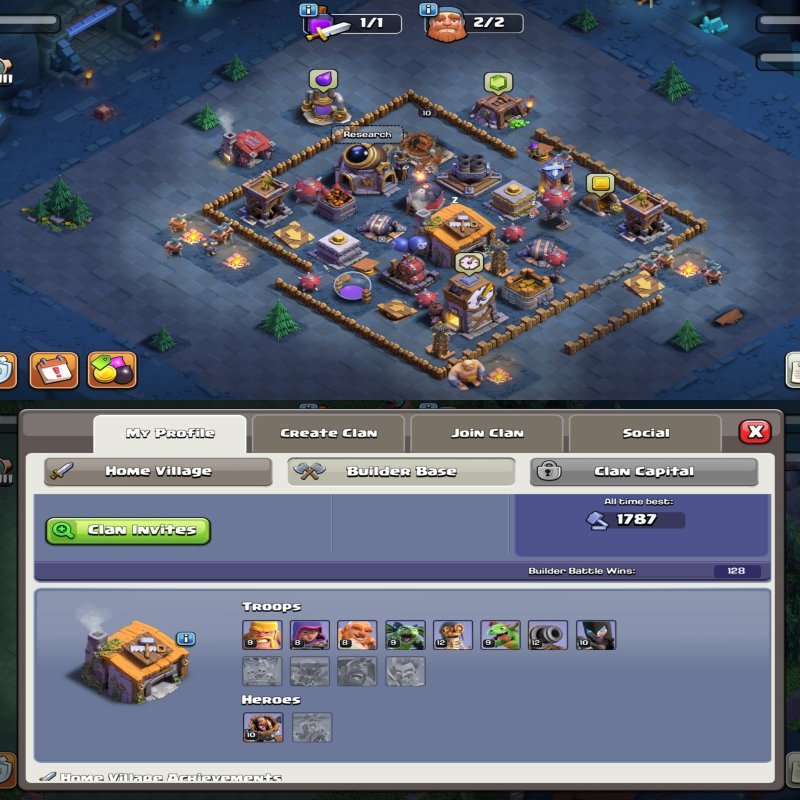 🏰 Clash of Clans акаунт | Ратуша 12 рівень | Рівень 65