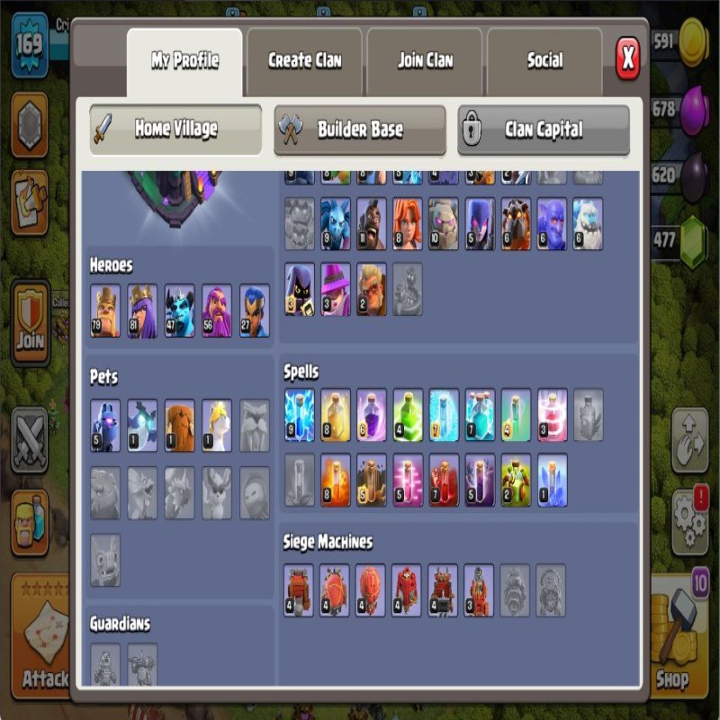 🏰 Clash of Clans акаунт | Ратуша 14 | Рівень 169