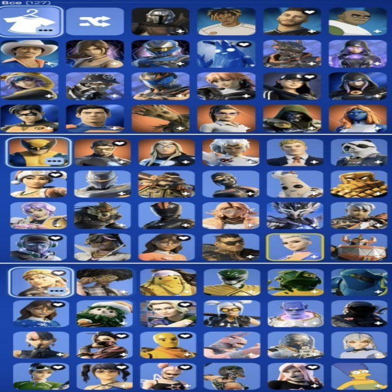 🎨 127 skins | 🌟 Fortnite account
