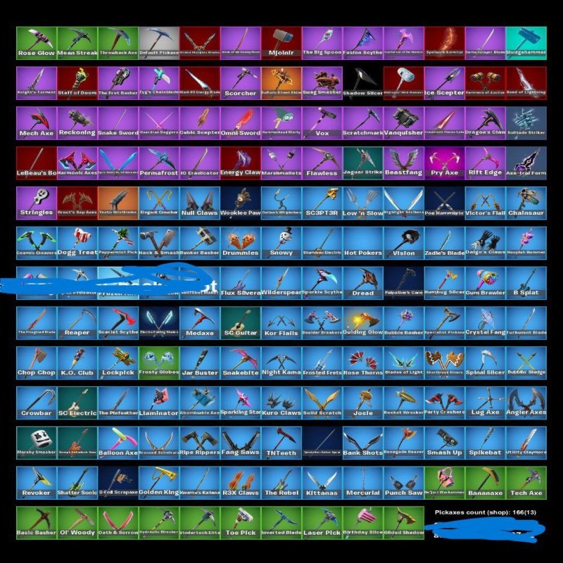 🎨 163 skins | 🌟 Fortnite account