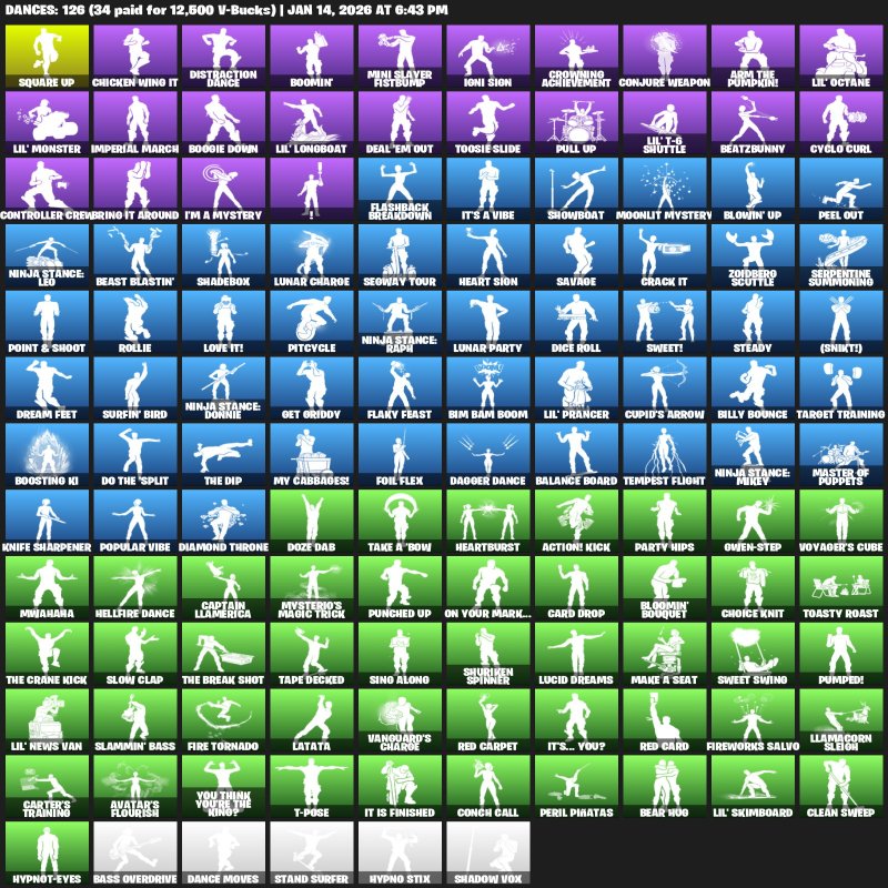 🎨 129 скінів | 🌟 Fortnite акаунт