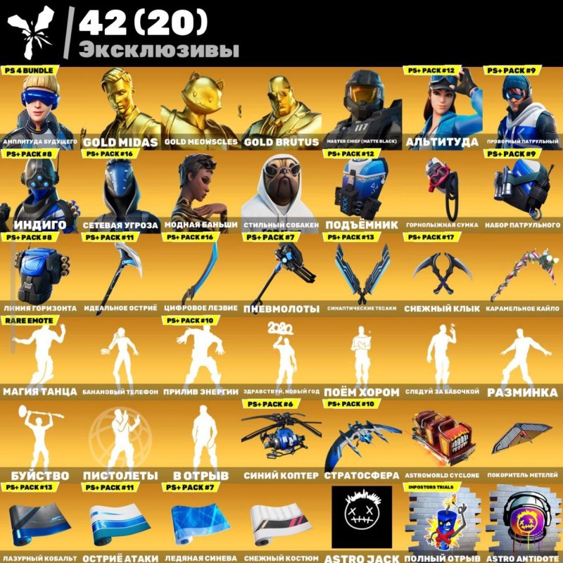 🎨 179 скинов | 🌟 Fortnite аккаунт